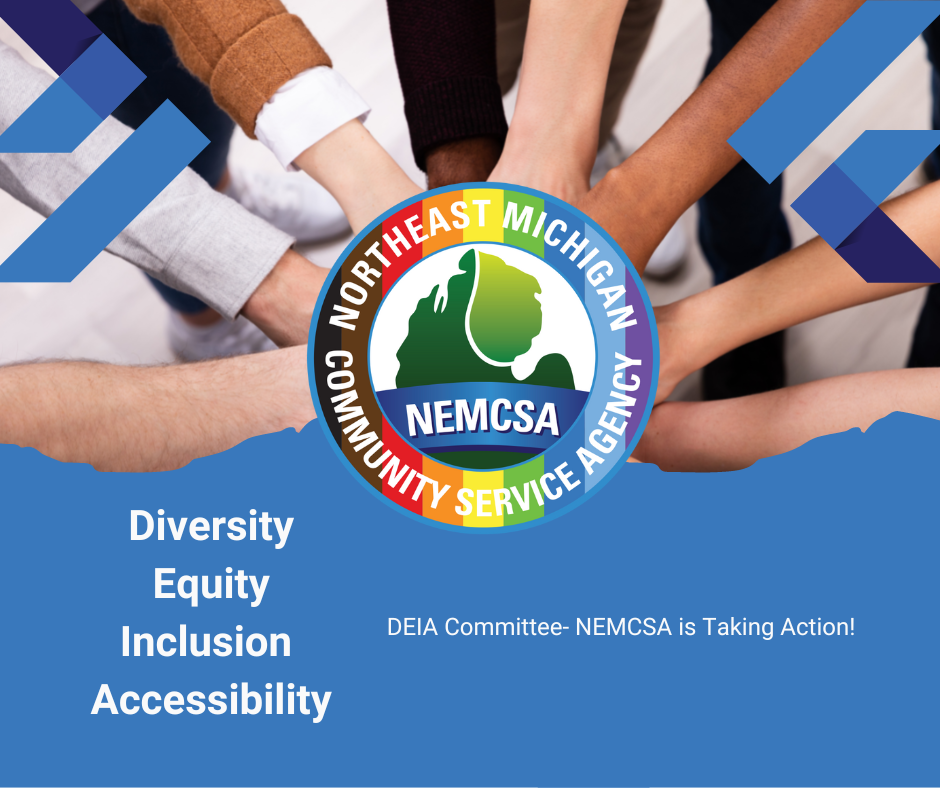 Diversity Equity Inclusion Accessibility hands 
