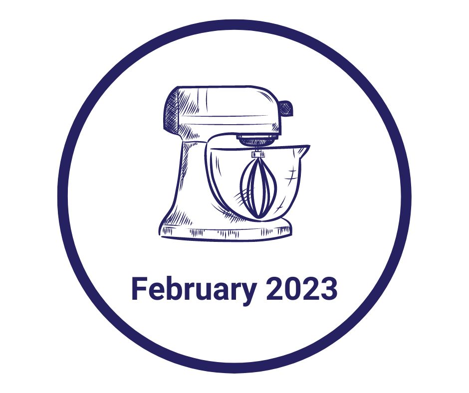 Click here for Kelly's February 2023 recipe. 