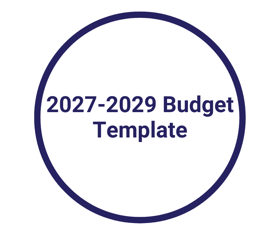 2027-2029 Budget Template