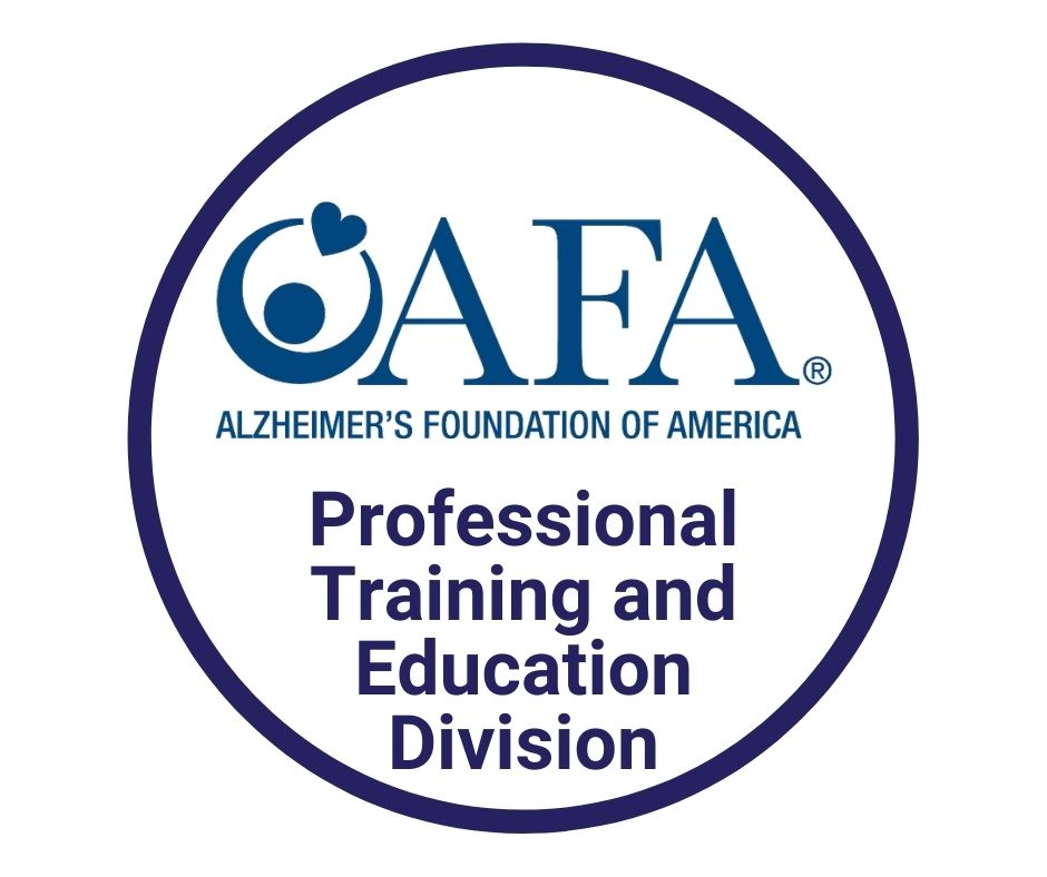 Click here for the Professional Training and Education Division of the Alzheimer's Foundation of America 