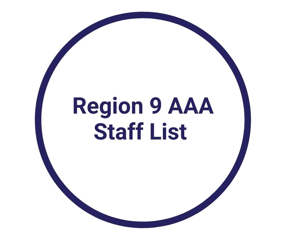 Region 9 Area Agency on Agency Staff List