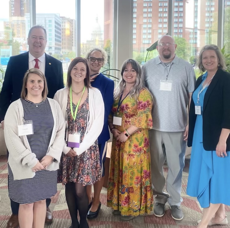 NEMCSA staff, BOSS awardee and Reop Cam Cavitt