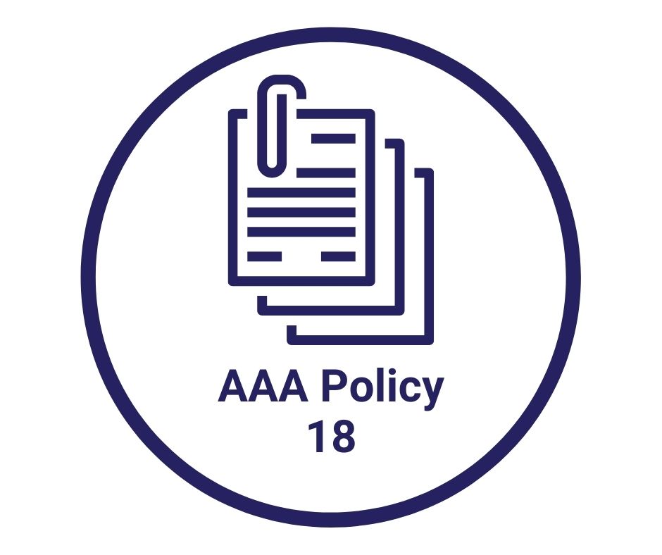 AAA Policy 18