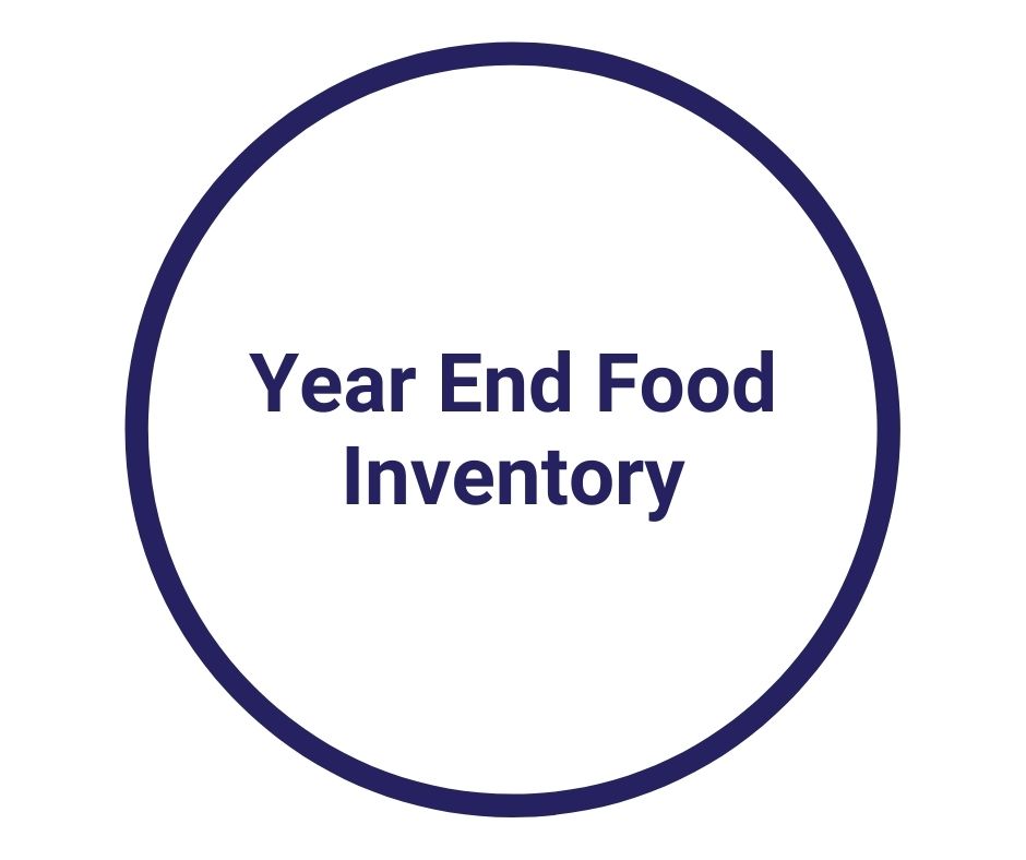 Year End Food Inventory