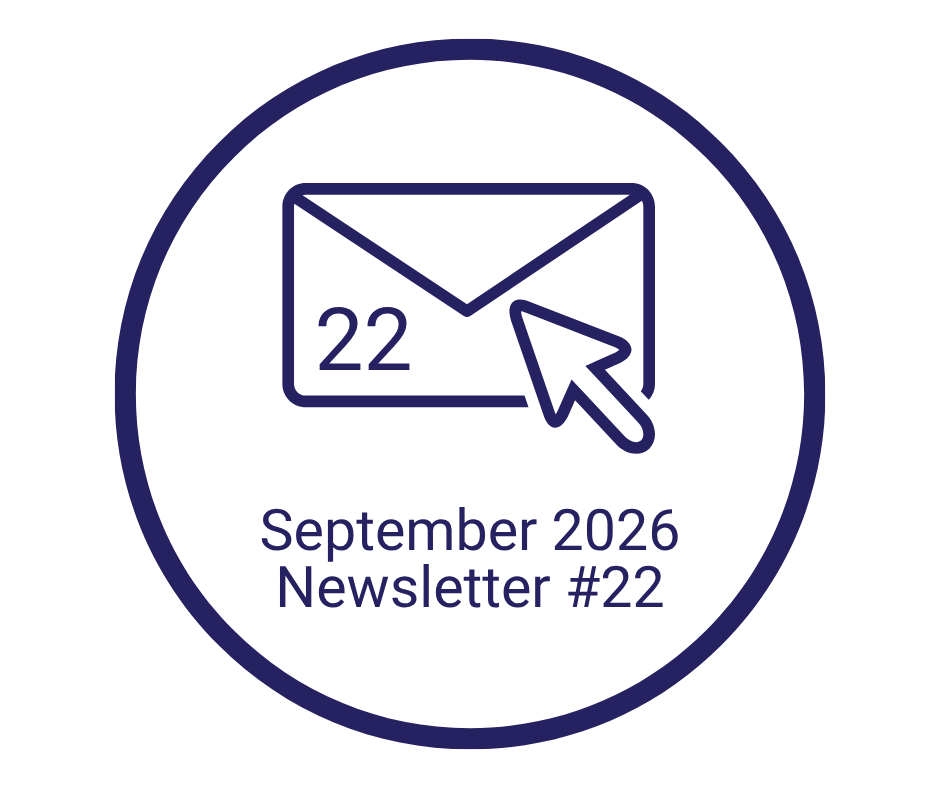 envelope with 22 for September 2026 Caregiver newsletter #22