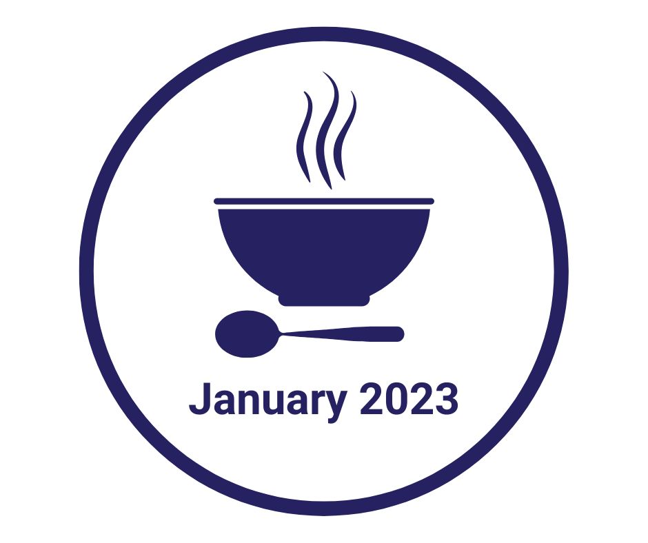 Click here for Kelly's January 2023 recipe. 