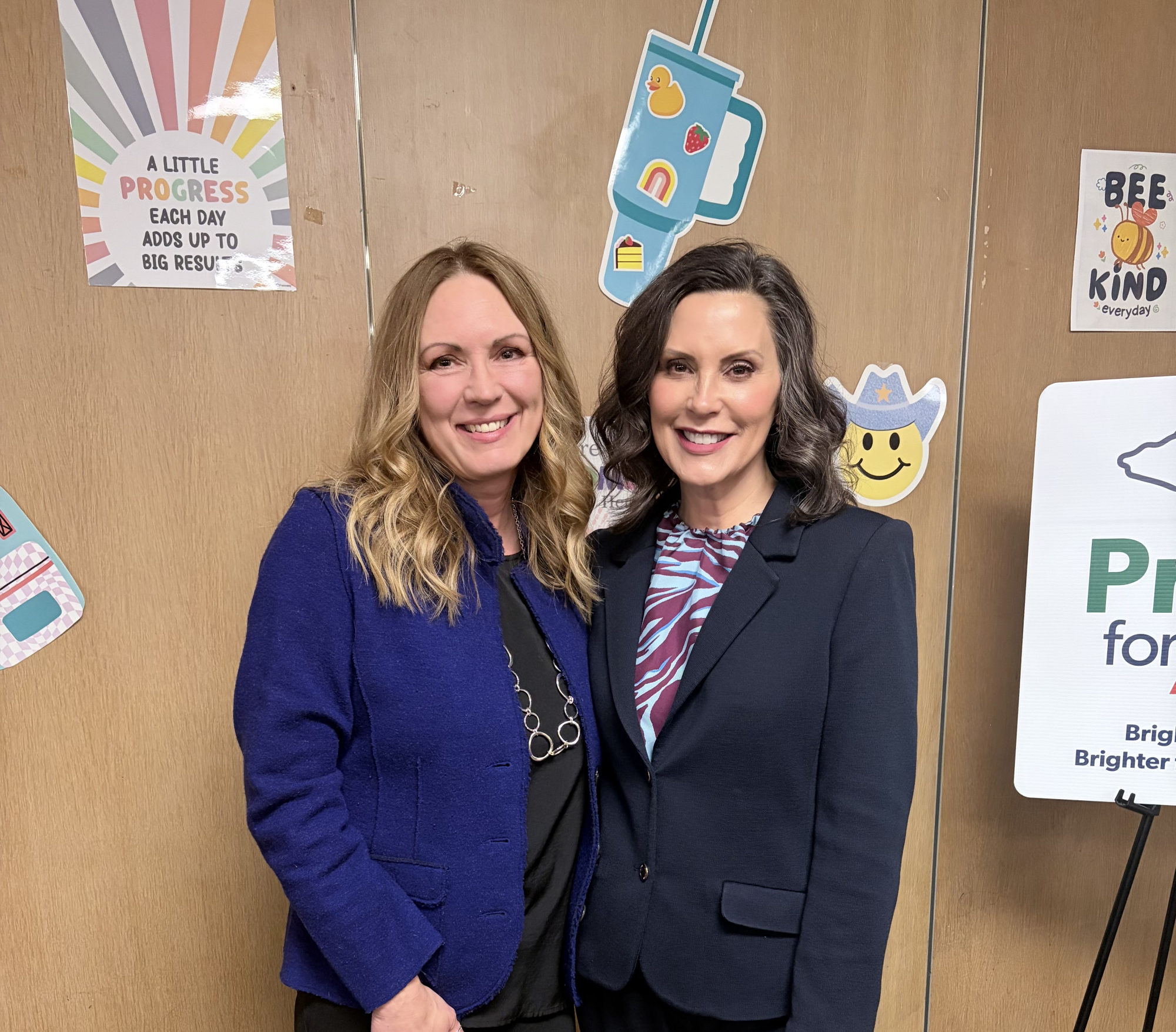 Head Start Director with Michiga Governor 